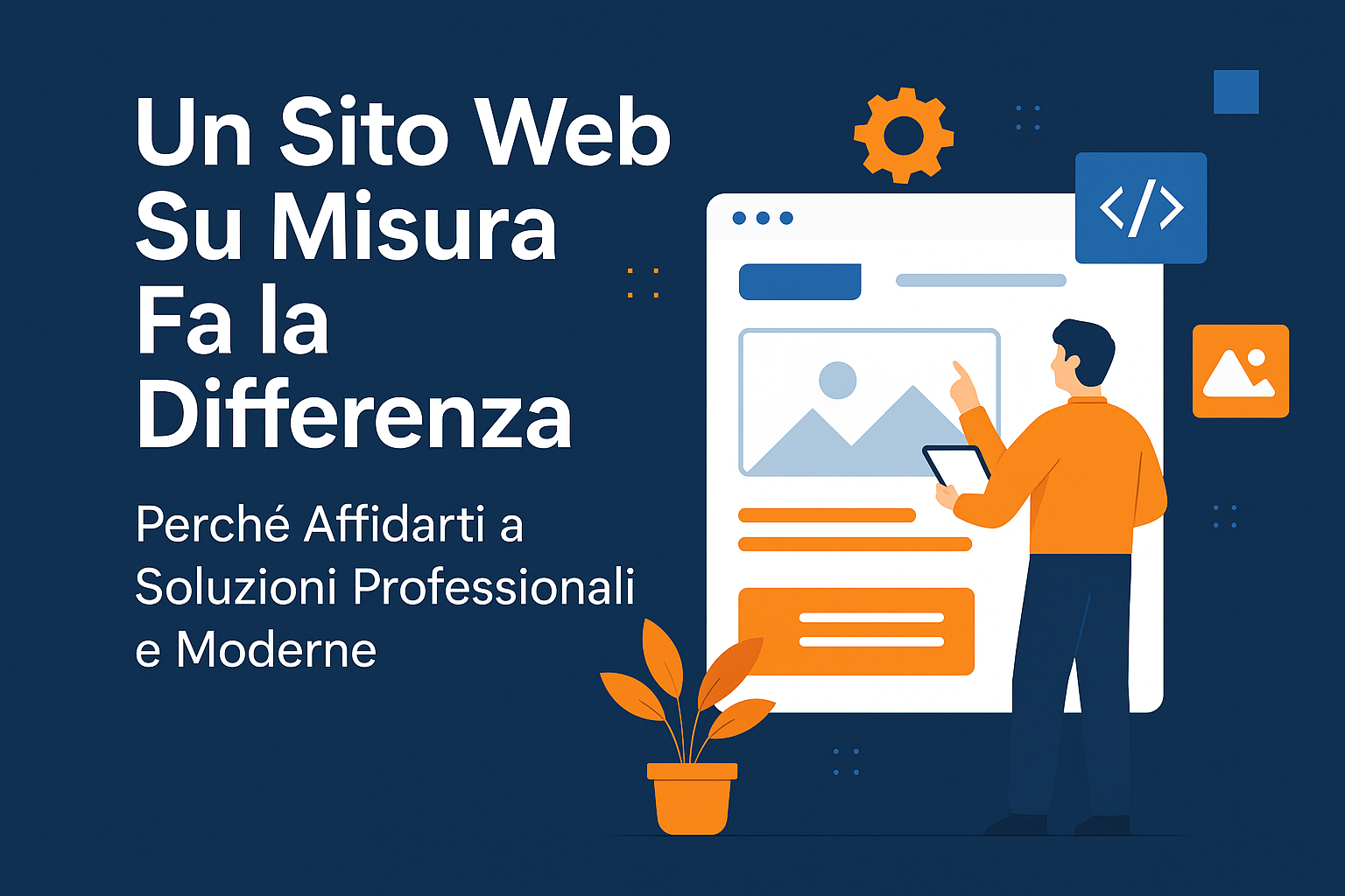 Un Sito Web Su Misura Fa la Differenza: Perché Affidarti a Soluzioni Professionali e Moderne